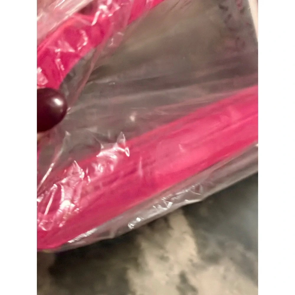New Hot Pink Saving Space Hanger Set of 10 Slim Closet Organizer New ADULT SIZE